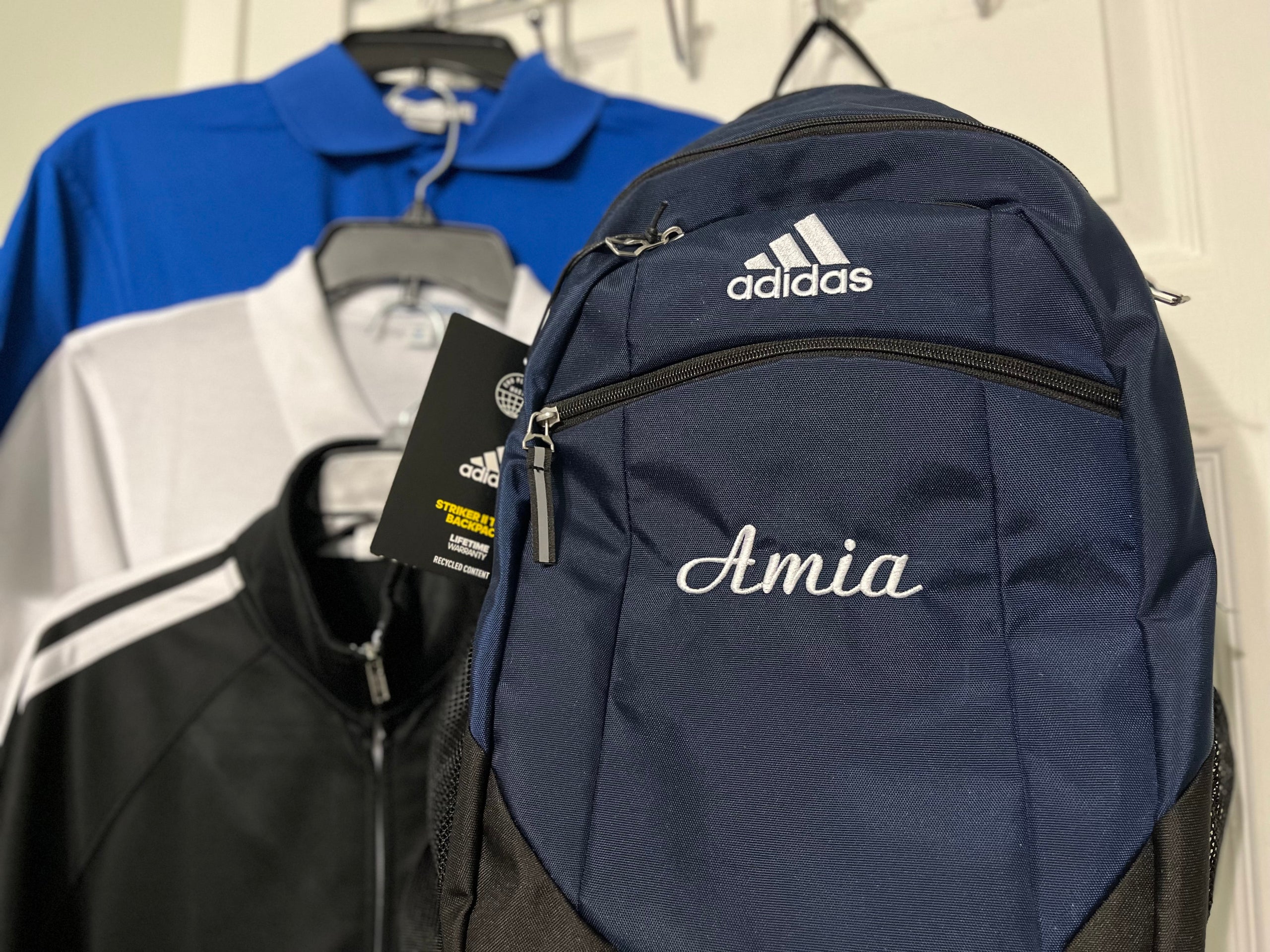 Backpack Embroidery Favored Embroidery LLC